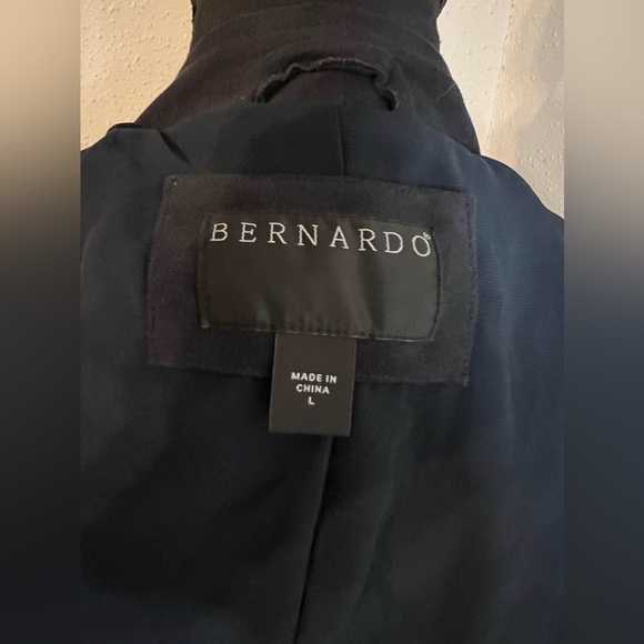 Bernardo asymmetrical zip faux suede jacket - Picture 4 of 4